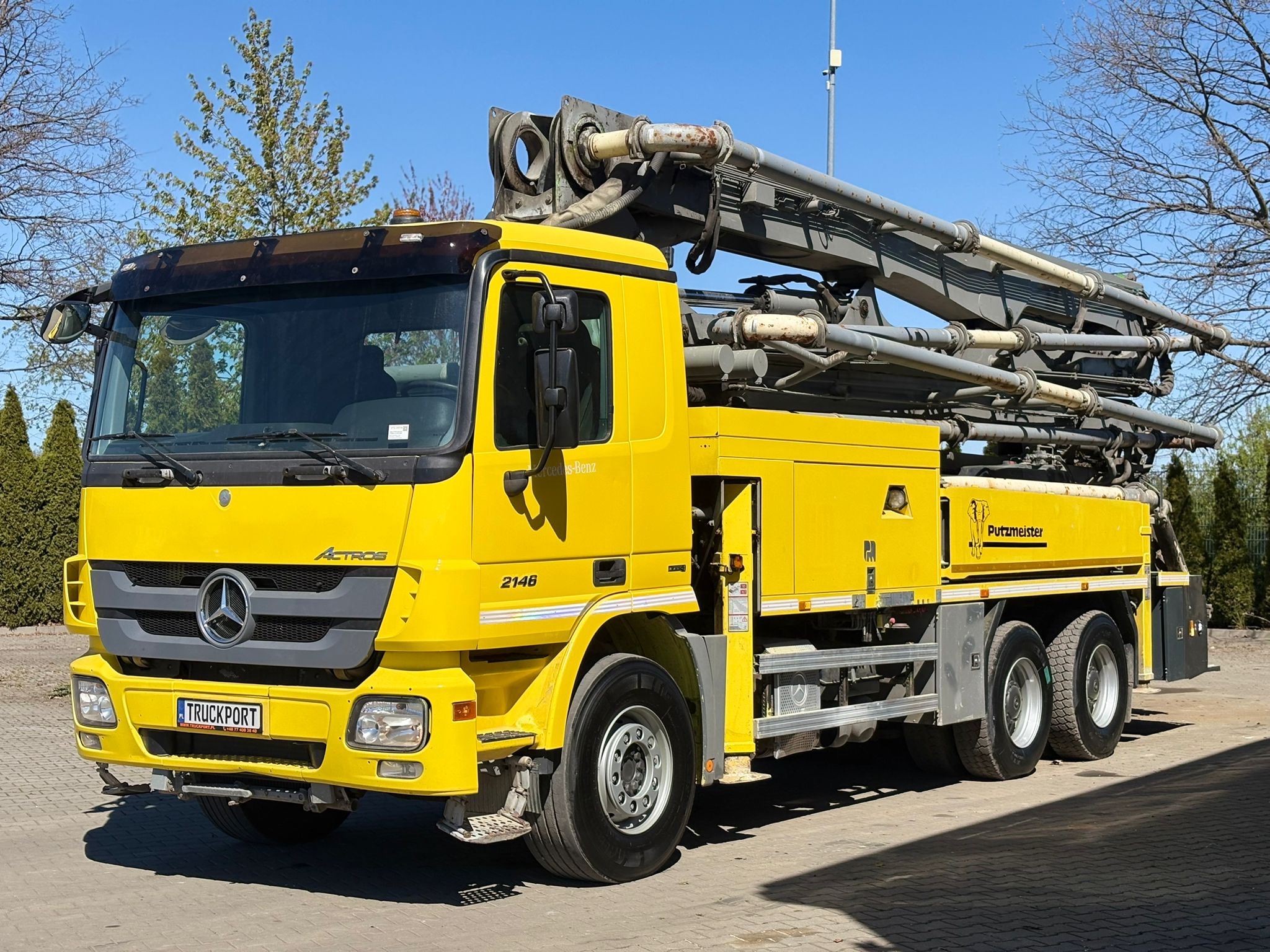 MB ACTROS 2632 6x4 POMPA DO BETONU PUTZMEISTER BSF 36-4.16 M